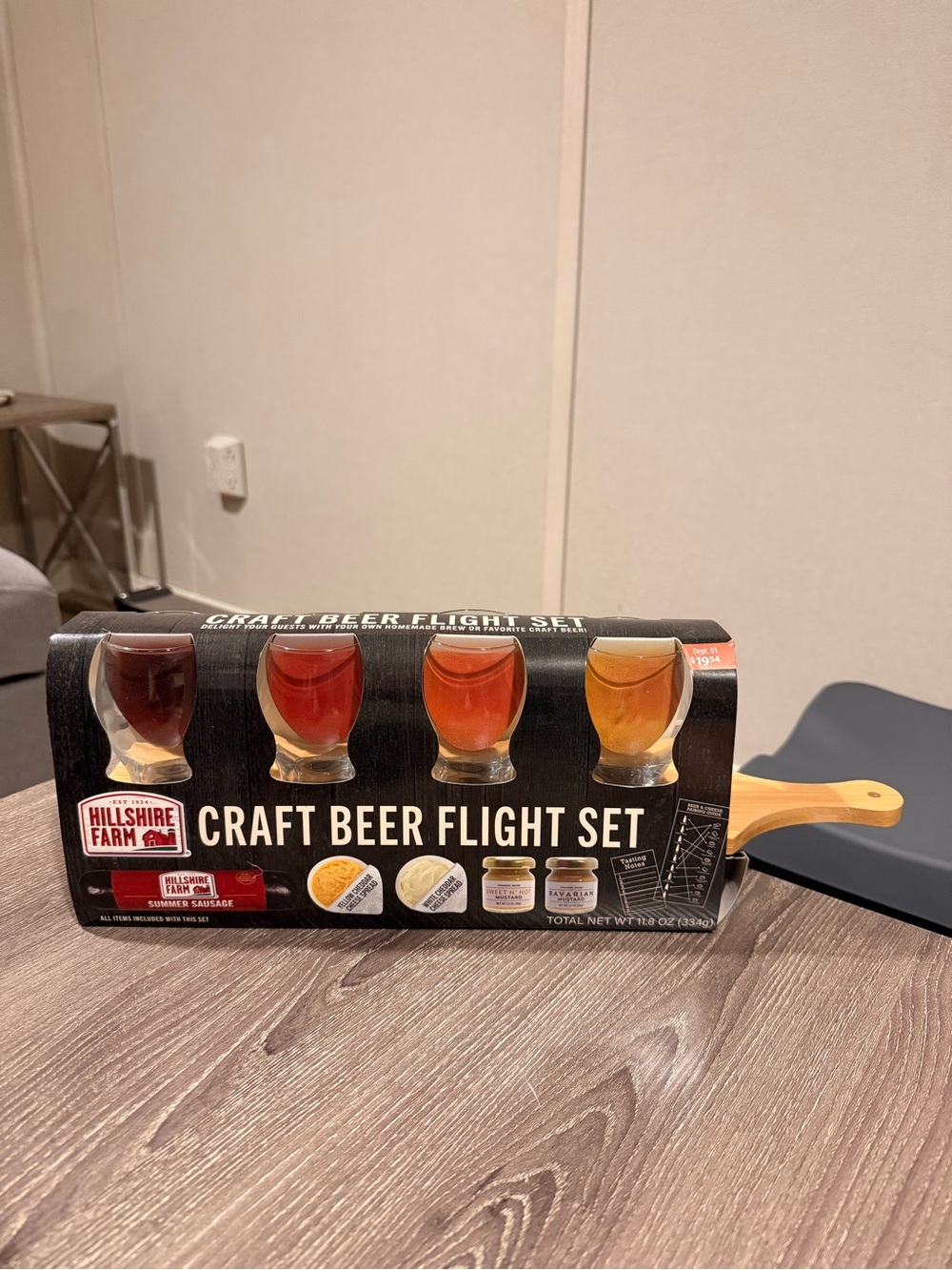 Craft Beer Flight Set - Amber Glasses